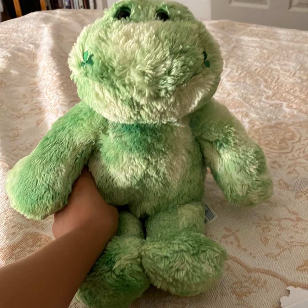 Green Build A Bear Frog